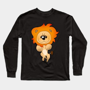 big cat lion Long Sleeve T-Shirt